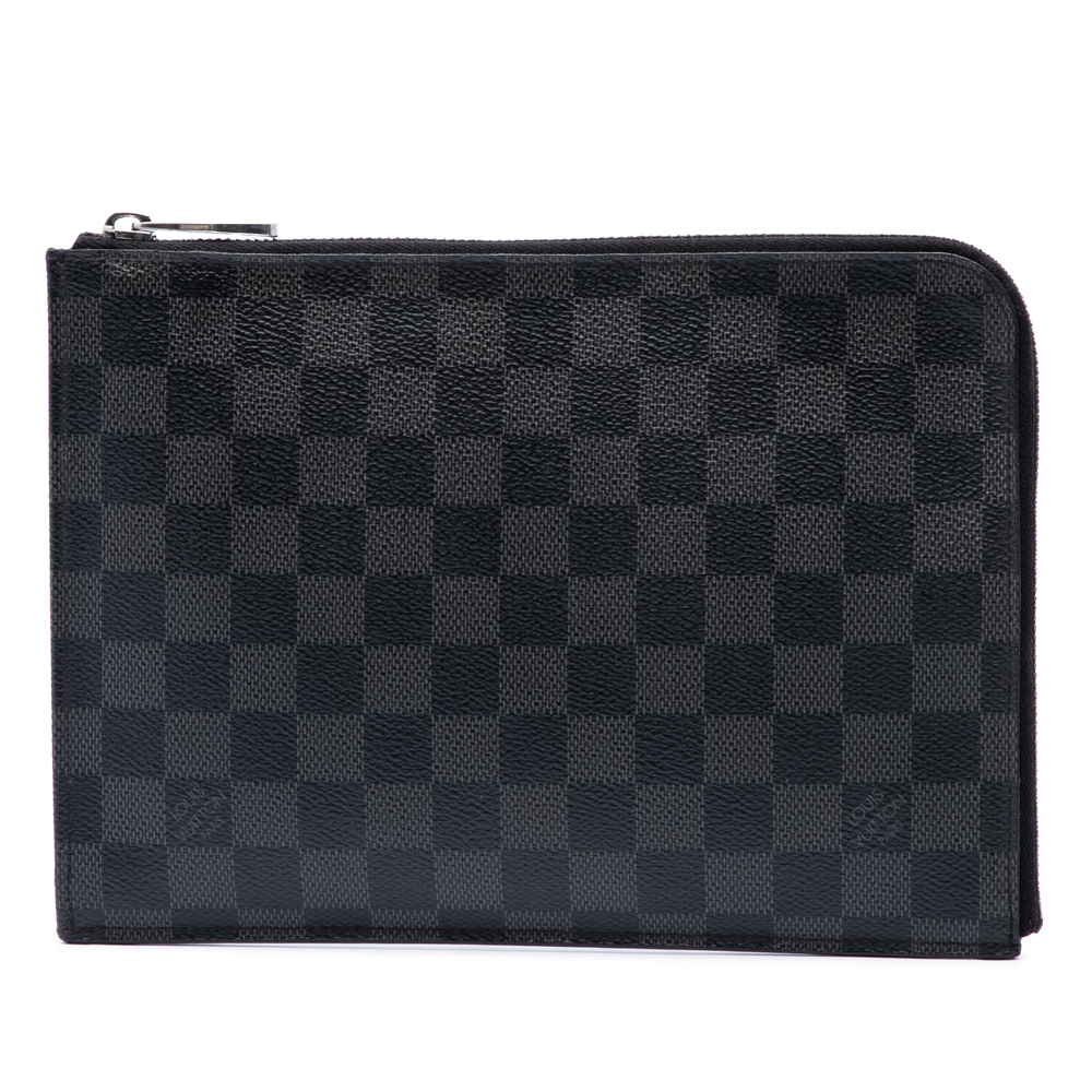 Pre-Loved Louis Vuitton Damier Graphite Pochette Jour PM